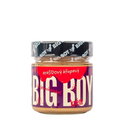 BIG BOY Arašídový s křupkami 250g