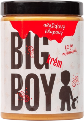 BIG BOY Arašídový krém s křupkami 1000g