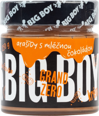 Big Boy Grand Zero s mléčnou čokoládou 250 g