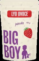 BIG BOY Jahody plátky lyofilizované Eko varianta 100 g BIG BOY Jahody plátky lyofilizované Eko varianta 100 g