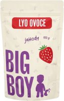 BIG BOY Jahody plátky lyofilizované Eko varianta 100 g