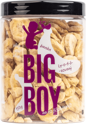 BIG BOY Banán plátky lyofilizované 150g