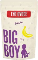 BIG BOY Banán plátky lyofilizované Eko varianta 150 g