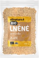 Allnature Lněné semínko zlaté BIO 200g