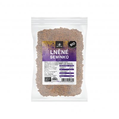 Allnature Lněné semínko zlaté BIO 200g
