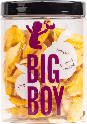 BIG BOY Broskve plátky lyofilizované 150g