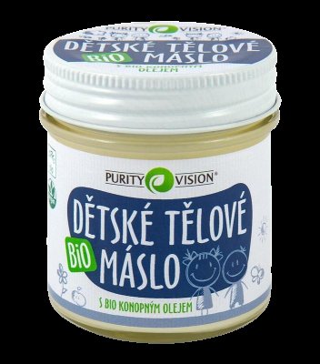 Purity Vision Dětské tělové máslo BIO 120ml