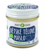 Purity Vision Bio Dětské tělové máslo s bio konopným olejem 120 ml
