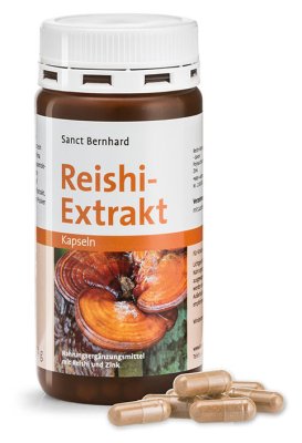 Sanct Bernhard Reishi Extrakt 120 kapslí