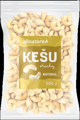Allnature Kešu jádra 500 g Allnature Kešu jádra 500 g