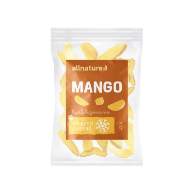 Allnature Mango sušené mrazem 15 g