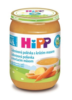 HiPP BIO zeleninová s kuřecím masem 190 g