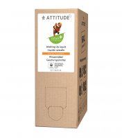 ATTITUDE Prostředek na mytí nádobí s vůní citronové kůry - náhradní kanystr 4l