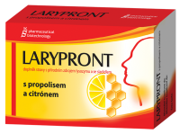 Larypront s propolisem a citrónem 12 tablet