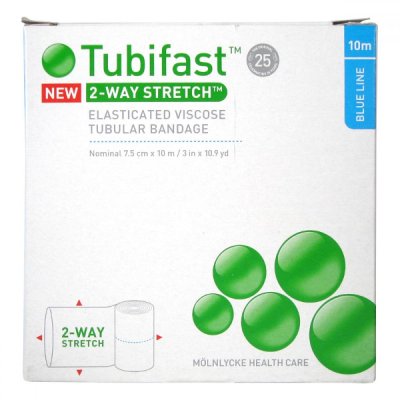 Tubifast Blue 10 2-way 7,5 cm x 10m