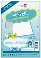 MonPeri absorpční podložky M 25 ks 60 x 60 cm