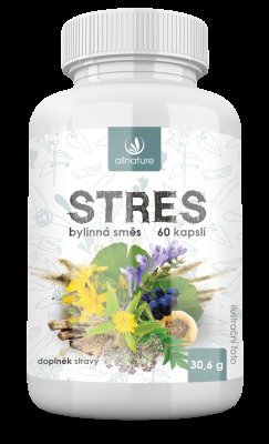 Allnature Stres bylinný extrakt cps.60