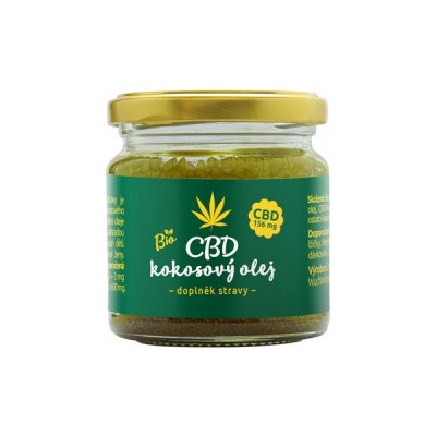 CBD kokosový olej 30 ml