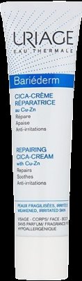 Uriage Bariéderm Regenerační krém s obsahem mědi a zinku 100 ml Uriage Bariéderm Regenerační krém s obsahem mědi a zinku 100 ml