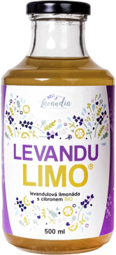 Lavandia Bio Levandulová limonáda s citronem 500ml