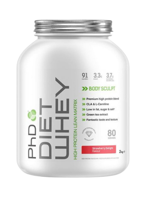 PhD Nutrition Diet Whey jahoda 2kg