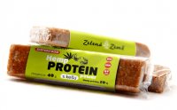 Zelená Země Proteinová tyčinka BIO konopí a kešu 40g/30ks