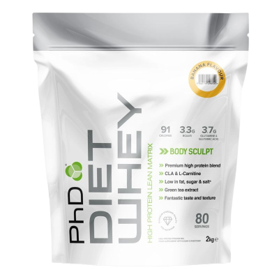 PhD Nutrition Diet Whey banán 2kg