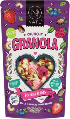 NATU Granolove Lesní plody 350 g NATU Granolove Lesní plody 350 g