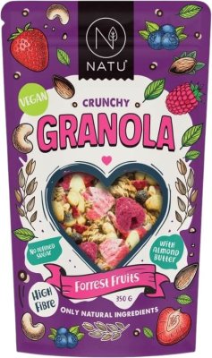 NATU Granolove Lesní plody 350 g NATU Granolove Lesní plody 350 g