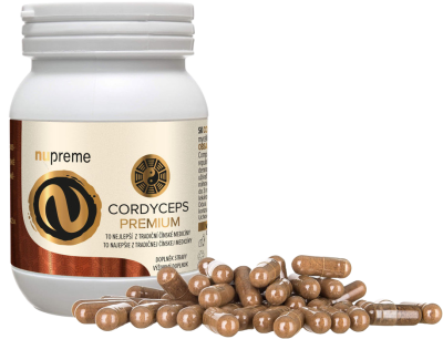 Nupreme Cordyceps extrakt 100 kapslí Nupreme Cordyceps extrakt 100 kapslí