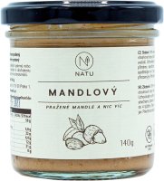 NATU Mandlový krém pražený 140 g