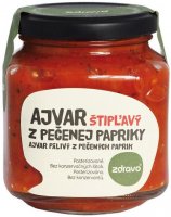 ZDRAVO Ajvar z pečené papriky pálivý 300g