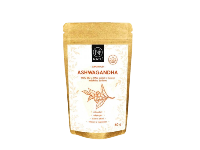 NATU Ashwagandha BIO prášek 80 g NATU Ashwagandha BIO prášek 80 g