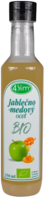 4slim BIO Jablečno-medový ocet 250ml