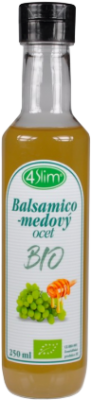 4Slim BIO Balsamico-medový ocet 250 ml