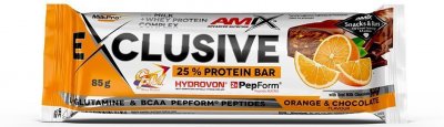 Amix Exclusive Protein Bar, Pomeranč-čokoláda 85 g