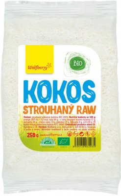 Wolfberry Kokos strouhaný BIO 250 g