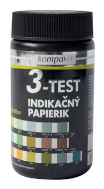 Kompava Lakmusové papírky 3v1 3-Test