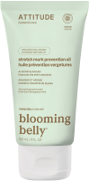 Attitude Blooming Belly přírodní olej pro těhotné a po porodu argan a mandle 150 ml