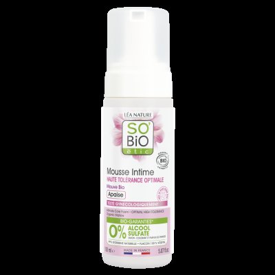 SO´BIO étic Pěna mycí pro intimní hygienu hypoalergenní BIO 150ml