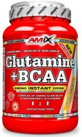 AMIX L-Glutamine + BCAA - powder, Ananas, 1000g