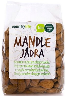 Country Life Mandle BIO 250g