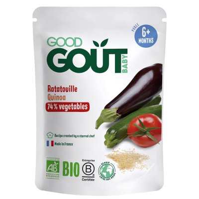 Good Gout BIO Ratatouille s quinoou 190g