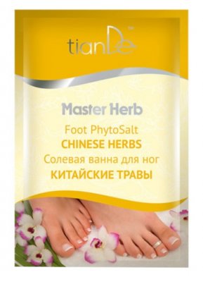 TianDe solná lázeň na nohy Čínské byliny 50g