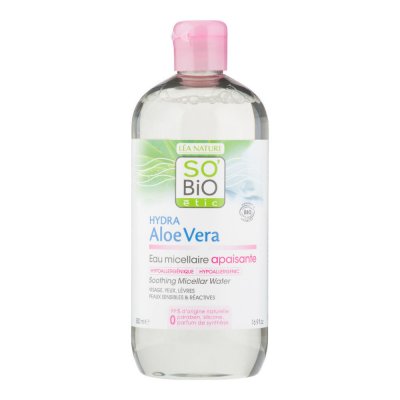 So´Bio étic Voda micelární Aloe Vera zklidňující BIO 500 ml