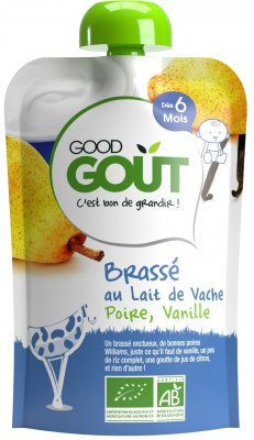 Good Gout BIO Vanilkový jogurt s hruškou 90g