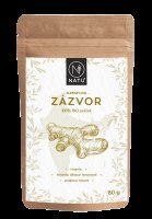 NATU Zázvor BIO prášek 80 g
