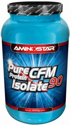 Aminostar Pure CFM Whey Protein Isolate 90, Jahoda, 1000g