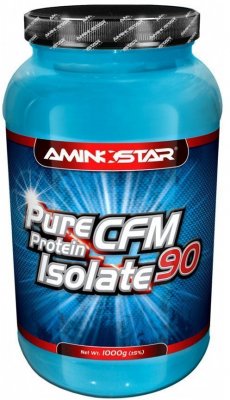 Aminostar Pure CFM Whey Protein Isolate 90, Jahoda, 1000 g