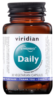 Viridian Synerbio Daily směs probiotik a prebiotik 30 kapslí